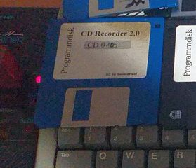 Soundpool CD Recorder V2.x Software for Atari/C-lab Falcon