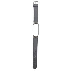 Ανταλλακτικό λουράκι & Protective Cover Xiaomi Mi Band 5/6 Leather Grey