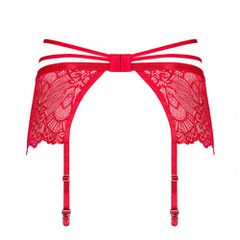 Obsessive Loventy Garter Belt Red-thumb-1