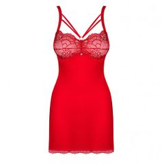 Obsessive Plus Size Charming Loventy Babydoll-thumb-2