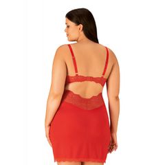 Obsessive Plus Size Charming Loventy Babydoll-thumb-4