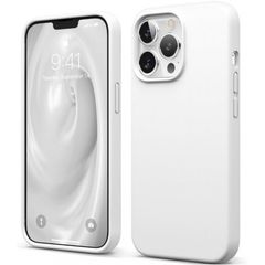 Θήκη Real Smooth Silicone Apple iPhone 13 Pro Max (6.7") White