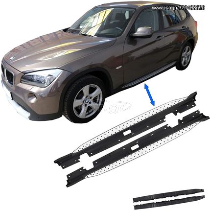 Πλαινά Σκαλοπάτια Για Bmw X1 E84 09-14 OEM Look 2 Τεμάχια