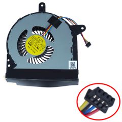 Ανεμιστηράκι Laptop - GPU Cooling fan for ASUS ROG G752 G752V G752VY G752VY-RH71 GFX72V GFX72VY G752VS G752VSK DFS2004058I0T DFS2010058I0T FHCW 1.8CM THICK (Κωδ. 80800)