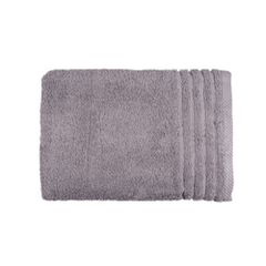 Πετσέτα πενιέ σώματος Olympus 550 gsm 100% cotton σε γκρι χρώμα διαστάσεων 70x140cm