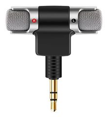 POWERTECH mini μικρόφωνο CAB-J041, stereo, 3.5mm