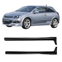 Πλαινά Μασπιέ Για Opel Astra H 04-09 3D (A) Από Abs Πλαστικό 2 Τεμάχια