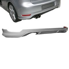 Spoiler Πίσω Προφυλακτήρα Για VW Golf VI (6) 08-12 Votex Style Από Abs Πλαστικό 1 Τεμάχιο