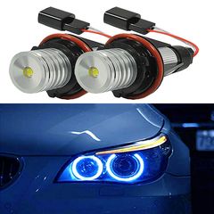 Λάμπες Led Για Angel Eyes Bmw E39 / E53 / E65 / E66 / E60 / E61 / E63 / E64 / E87 6watt Μπλε 2 Τεμάχια