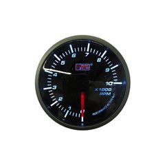 Στροφόμετρο R.P.M. Auto Gauge Φιμέ 60mm Super White Ηλεκτρικό