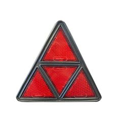 Αντανακλαστικό Τρίγωνο Βιδωτό Με 4 Εσωτερικά Τρίγωνα 155mm x 175mm EAL Κόκκινο 10211 1 Τεμάχιο