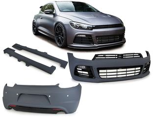 Body kit Sport R μπροστινό + πίσω προφυλακτήρα + Μαρσπιέ πλαϊνά για VW Scirocco 08-14