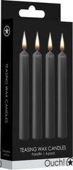 Teasing Wax Candles Parafin (4 pcs) - Ερωτικό Παιχνίδι με Κεριά