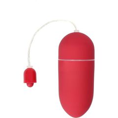 Vibrating Vaginal Egg Shots Media - Δονούμενο Κολπικό Αυγό 10 Ταχυτήτων και Remote Control (Κόκκινο)