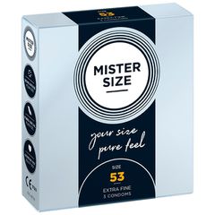 Προφυλακτικά MISTER SIZE 53 mm (3 pcs)