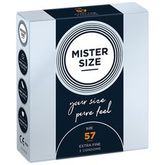 Προφυλακτικά MISTER SIZE 57 mm (3 pcs)