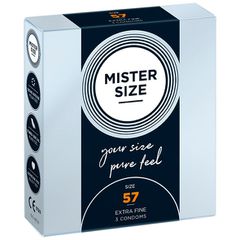 Προφυλακτικά MISTER SIZE 57 mm (3 pcs)