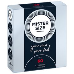 Προφυλακτικά MISTER SIZE 60 mm (3 pcs)