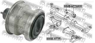 ΒΑΣΗ ΜΗΧΑΝΗΣ MITSUBISHI PAJERO PININ *FEBEST GERMANY*