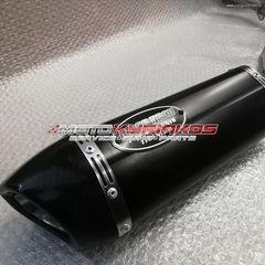 SYM VF 185 EURO 5 Εξάτμιση Racetech Black Carbon Titanium