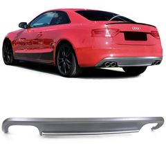 Diffuser Πίσω Προφυλακτήρα διάχυτης Σπόιλέρ Spoiler  για  Audi A5 8T 2-θυρο 11-17