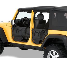  JEEP WRANGLER JK UNLIMITED ΣΩΛΗΝΩΤΕΣ ΠΟΡΤΕΣ ΜΕ ΘΗΚΕΣ ΑΠΟΘΗΚΕΥΣΗΣ ΑΠΟ ΤΗΝ BESTOP