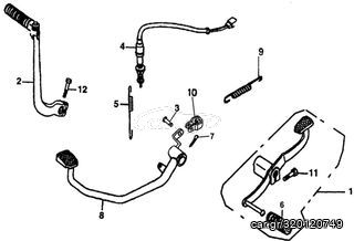 ΠΟΔΟΦΡΕΝΟ VELOSR-125-E4 (VI0149-25100)