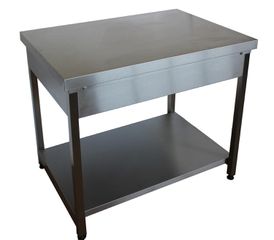 Ανοξείδωτος Πάγκος Εργασίας 200x70x860εκ. Sergas WT200