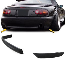R Style Rear Spoiler Lip Diffuser Κάτω για προφυλακτήρα για Mazda MX5 NA 89-98