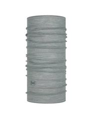 Buff Lightweight Merino Wool Tubular Solidlight Grey
