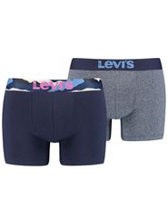 Levi"s Ανδρικά Μποξεράκια Μπλε / Γκρι 2Pack 37149-0591