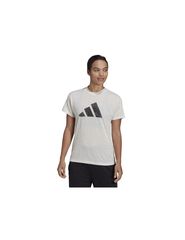 Adidas Future Icons Winners 3.0 Γυναικείο Αθλητικό T-shirt White Melange HE1701