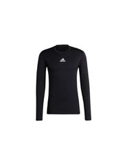 Adidas TechFit H23120 Ανδρική Ισοθερμική Μακρυμάνικη Μπλούζα Μαύρη
