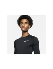 Nike Ανδρική Αθλητική Μπλούζα Μακρυμάνικη Dri-Fit Μαύρη DD1990-010