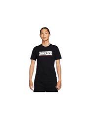 Nike Football F.C Seasonal Graphic Αθλητικό Ανδρικό T-shirt Μαύρο με Στάμπα DH7444-010
