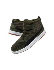 Puma Παιδικό Sneaker High Rebound Street Χακί 367869-02