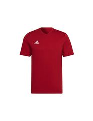 Adidas Entrada 22 Ανδρικό T-shirt Κόκκινο Μονόχρωμο HC0451