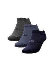 4F H4L22-SOM003-30M Αθλητικές Κάλτσες Πολύχρωμες 3 Ζεύγη