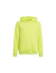 Adidas Fleece Παιδικό Φούτερ με Κουκούλα και Τσέπες Κίτρινο Entrada 22 HC5069