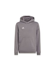 Adidas Παιδικό Φούτερ με Κουκούλα και Τσέπες Γκρι Entrada 22 H57515