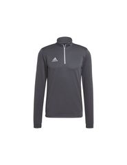 Adidas Entrada 22 Ανδρική Μπλούζα με Φερμουάρ Μακρυμάνικη Γκρι H57546