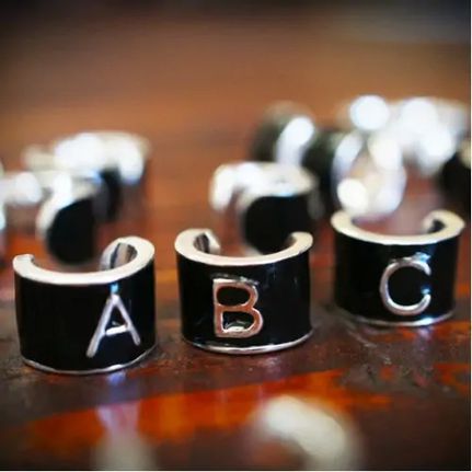 Charms στηθοσκοπίων - Μονογράμματα - B-thumb-2