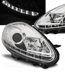 ΦΑΝΑΡΙΑ ΕΜΠΡΟΣ LED Fiat Punto EVO 199 chrome