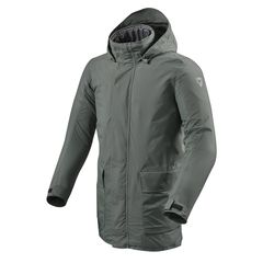 ΜΠΟΥΦΑΝ ΧΕΙΜΕΡΙΝΟ ΑΔΙΑΒΡΟΧΟ WILLIAMSBURG 2 JACKET GRAPHITE GREEN FJT284| REV'IT