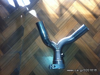 GSXR1000 K7-K8 Y-pipe, de-cat pipe, cat eliminator pipe