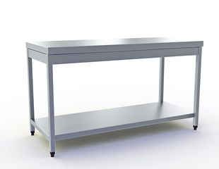 Τραπέζι Εργασίας Με 1 ράφι, Διάσταση 140x70x86 cm