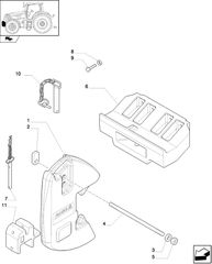 CASE IH 82031499 ΒΑΣΗ ΑΝΤΙΒΑΡΩΝ MX/MAXXUM/MXU-thumb-2