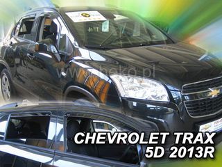 CHEVROLET TRAX 5D 2013-2015 ΣΕΤ ΑΝΕΜΟΘΡΑΥΣΤΕΣ ΑΥΤΟΚΙΝΗΤΟΥ ΑΠΟ ΕΥΚΑΜΠΤΟ ΦΙΜΕ ΠΛΑΣΤΙΚΟ HEKO - 4 ΤΕΜ.