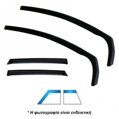 ΑΝΕΜΟΘΡΑΥΣΤΕΣ ΓΙΑ FORD ESCAPE 4D 2000-2007 / MAVERICK XLT 2000-2007 ΣΕΤ ΑΥΤΟΚΙΝΗΤΟΥ ΑΠΟ ΕΥΚΑΜΠΤΟ ΦΙΜΕ ΠΛΑΣΤΙΚΟ HEKO - 4 ΤΕΜ.-thumb-1