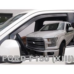 ΑΝΕΜΟΘΡΑΥΣΤΕΣ ΓΙΑ FORD F150 4D 2014+ ΖΕΥΓΑΡΙ ΑΠΟ ΕΥΚΑΜΠΤΟ ΦΙΜΕ ΠΛΑΣΤΙΚΟ HEKO - 2 ΤΕΜ.